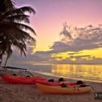 Sunrise in Ambergris Caye, Belize