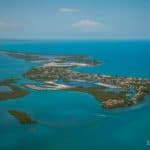 aerial photo of Placencia Belize