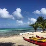 kayaking in belize