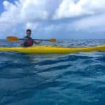 Belize sea kayaking in Glovers Reef