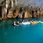 Cave tubing in Belize