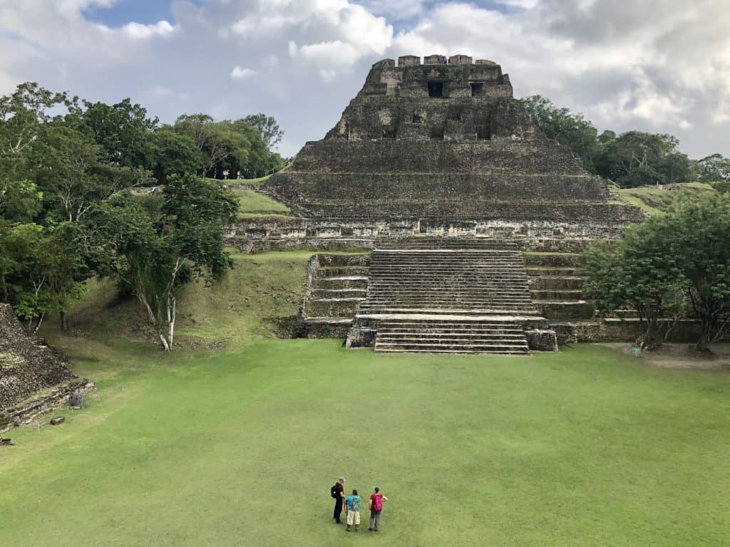 El Castillo is the tallest temple at Xunantunich
