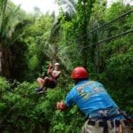 Ziplining in Belize at Mayflower Bocawina