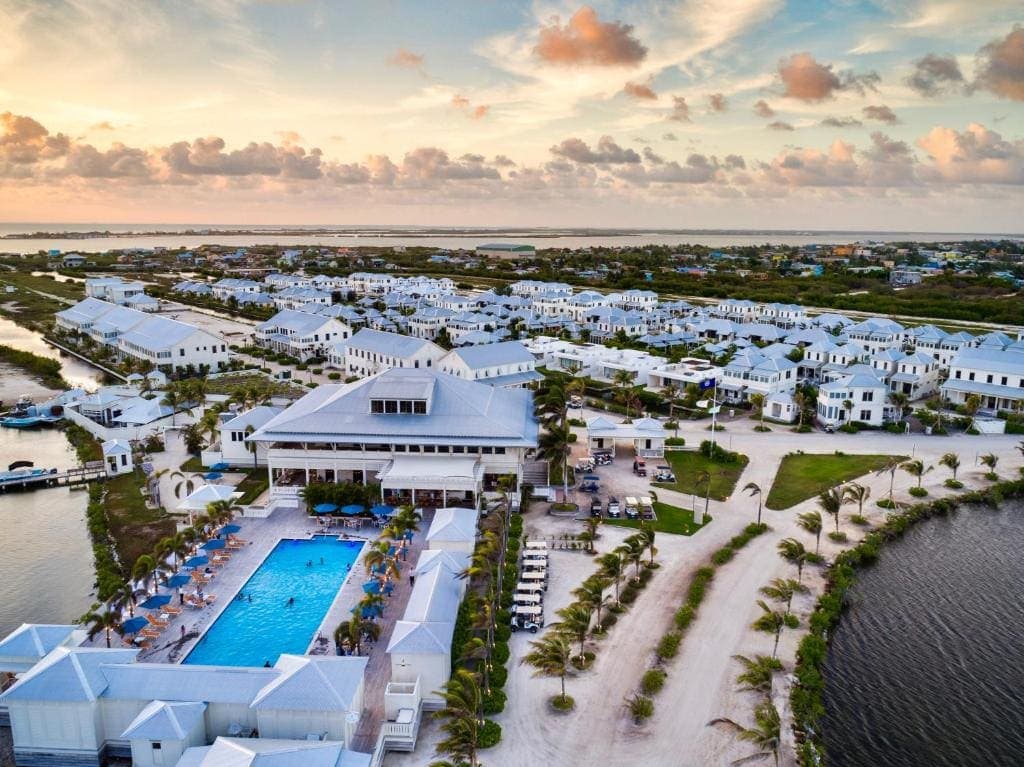 Aerial view of Mahogany Bay Resort - Curio Collection by Hilton