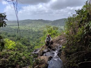 Antelope Falls View Point at Mayflower Bocawina National Park