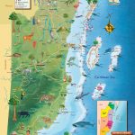 Detailed Tourist Map of Belize